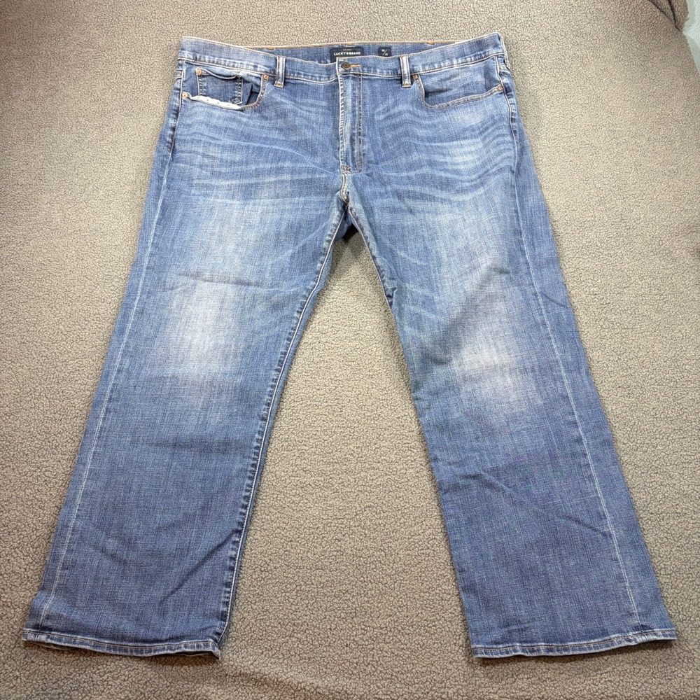 Lucky Brand Jeans Mens 50 Blue 181 Relaxed Straight Leg Denim 7Y10087 Q868500